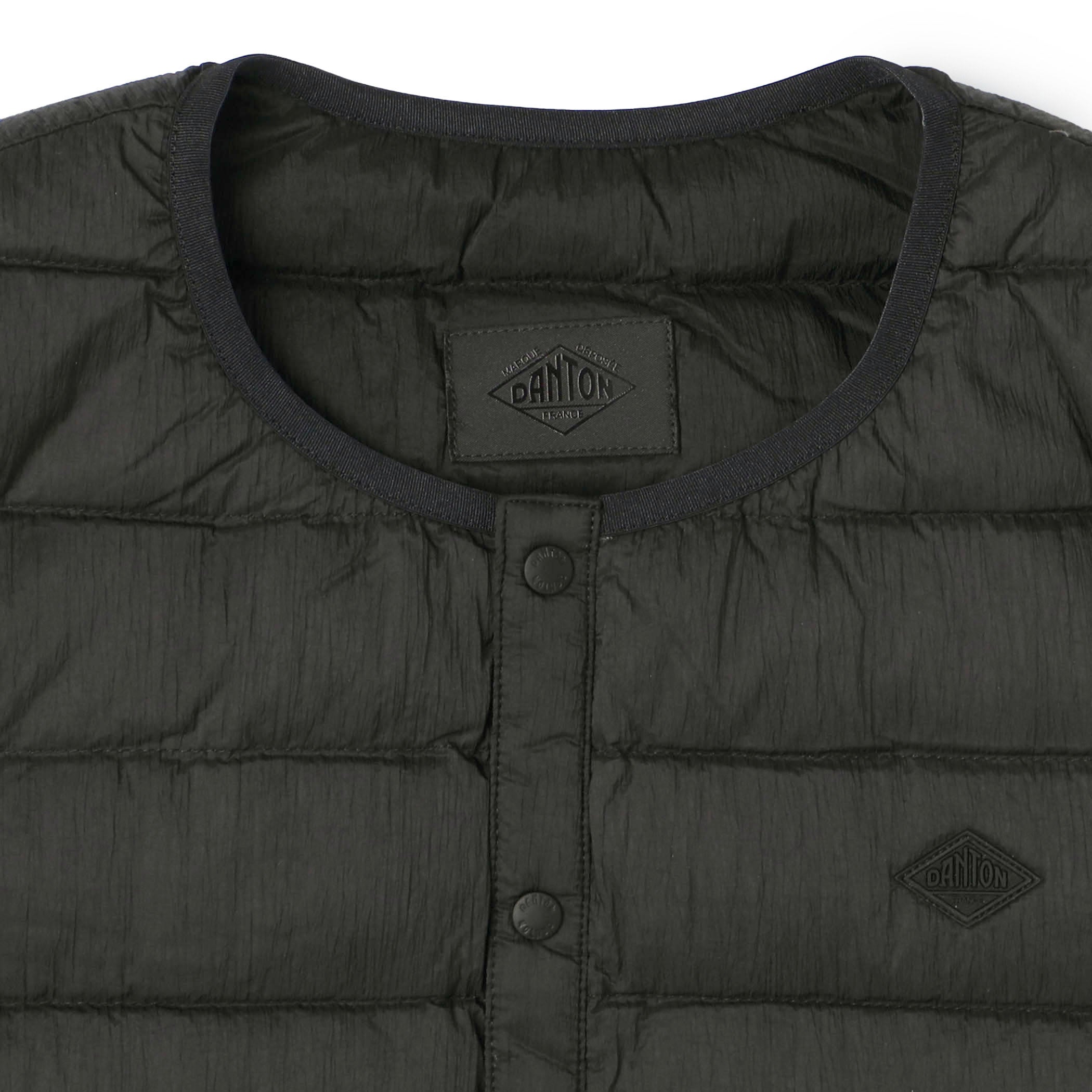 ジャケット・アウター DANTON NYLON TAFFETA INNER DOWN VEST Men's Nylon Taffeta White Goose Inner Down Vest – DANTON