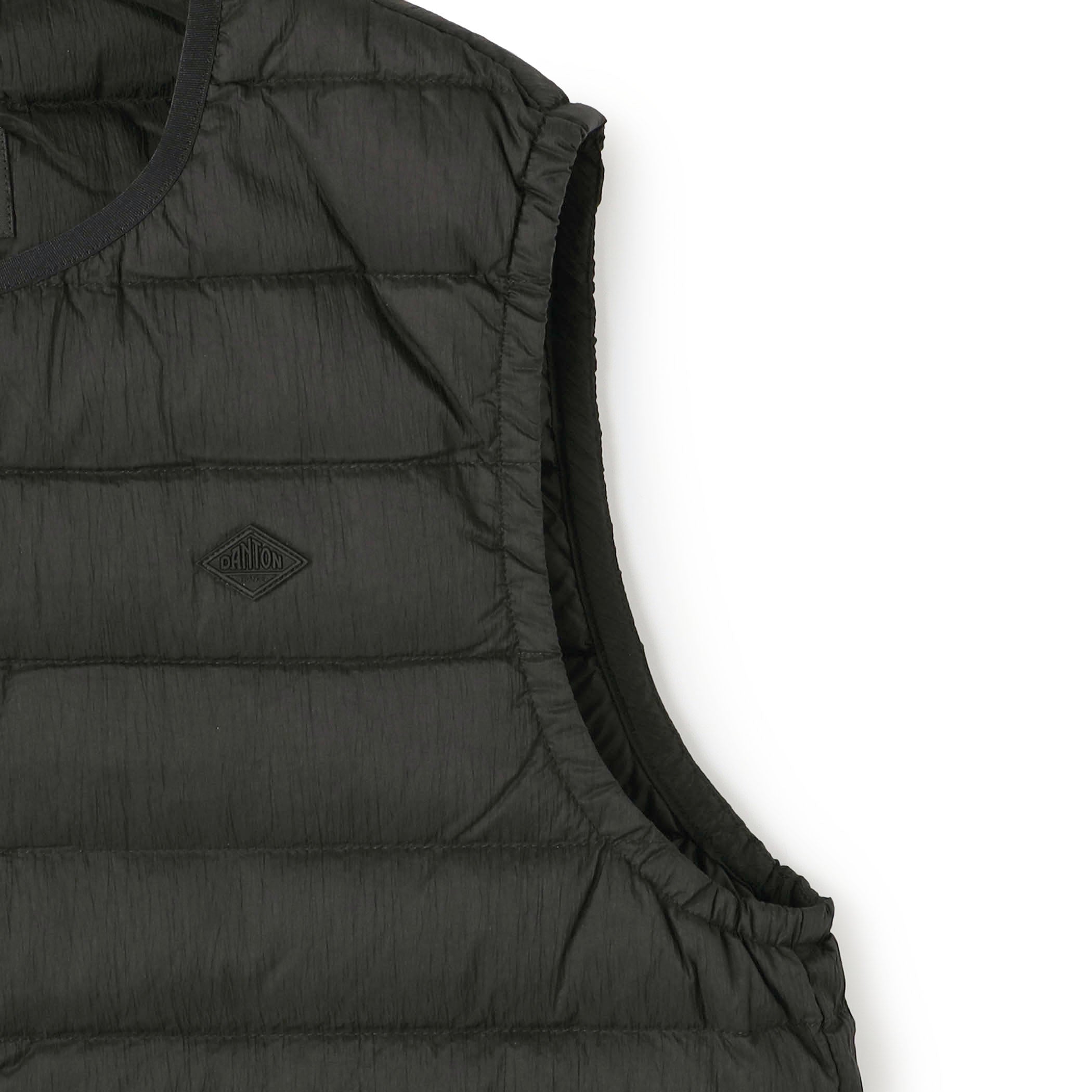 ジャケット・アウター DANTON NYLON TAFFETA INNER DOWN VEST Men's Nylon Taffeta White Goose Inner Down Vest – DANTON
