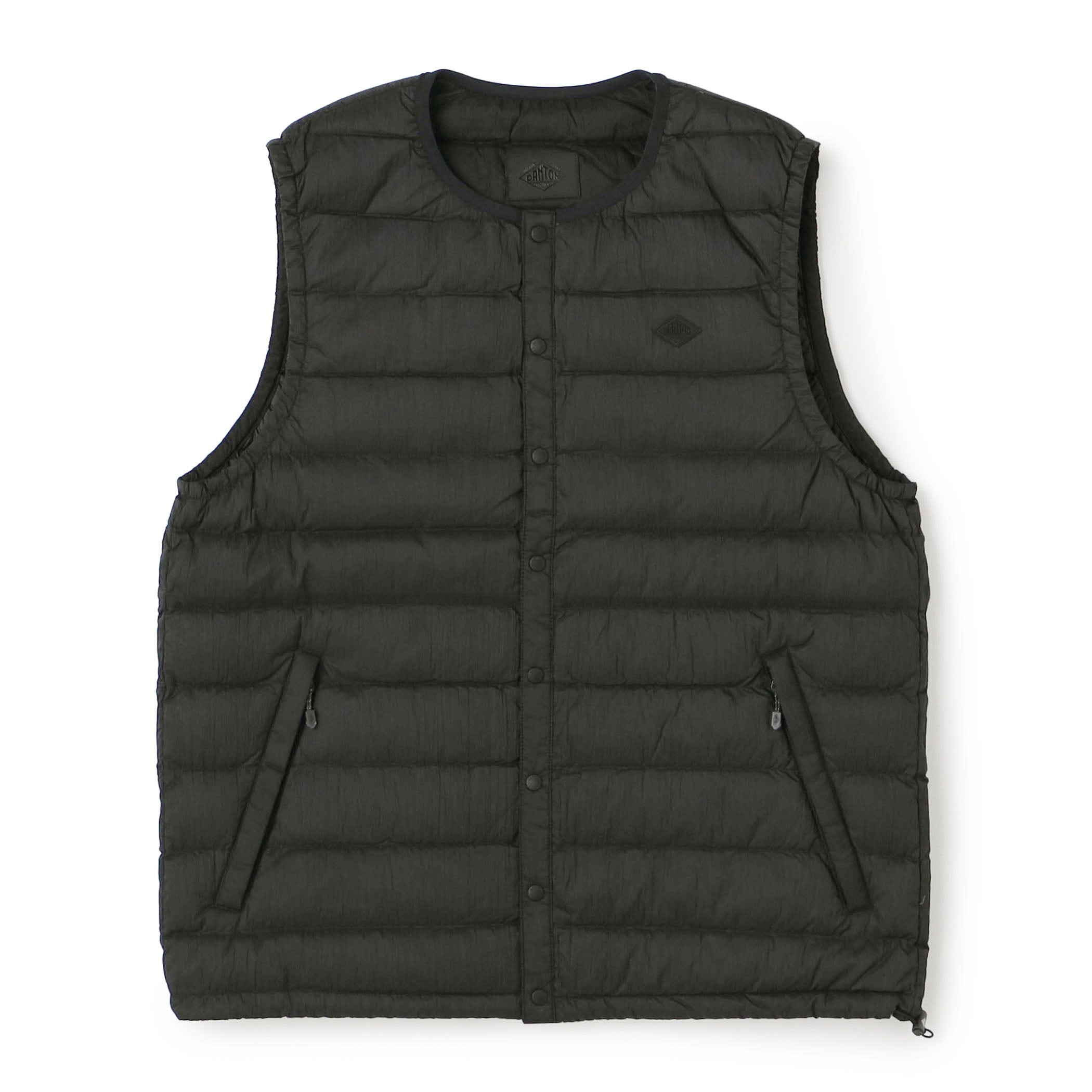 ジャケット・アウター DANTON NYLON TAFFETA INNER DOWN VEST Men's Nylon Taffeta White Goose Inner Down Vest – DANTON