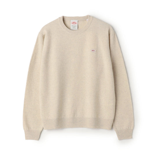 Men's Lambswool Crew Neck Knit Pullover