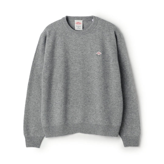 Men's Lambswool Crew Neck Knit Pullover