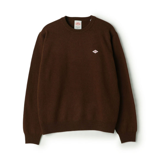 Men's Lambswool Crew Neck Knit Pullover