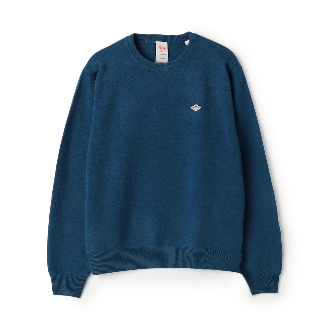 Men's Lambswool Crew Neck Knit Pullover