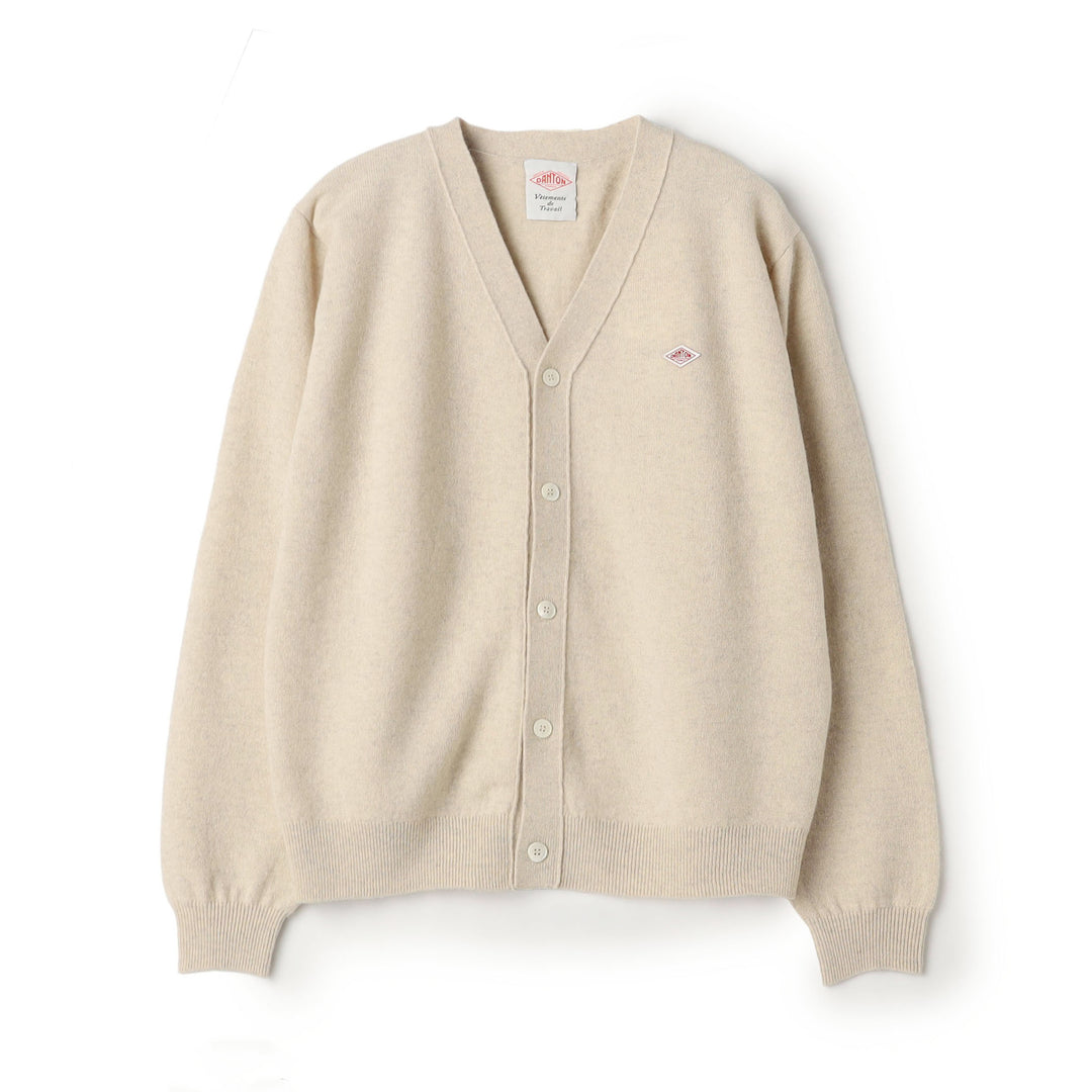 Men's Lambswool V-Neck Knit Cardigan