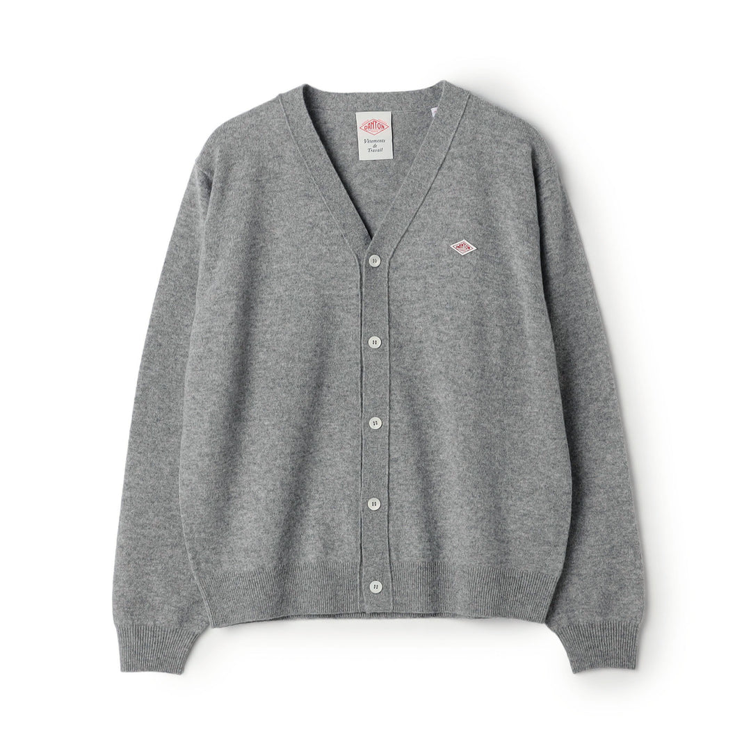 Men's Lambswool V-Neck Knit Cardigan