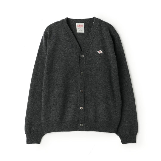 Men's Lambswool V-Neck Knit Cardigan