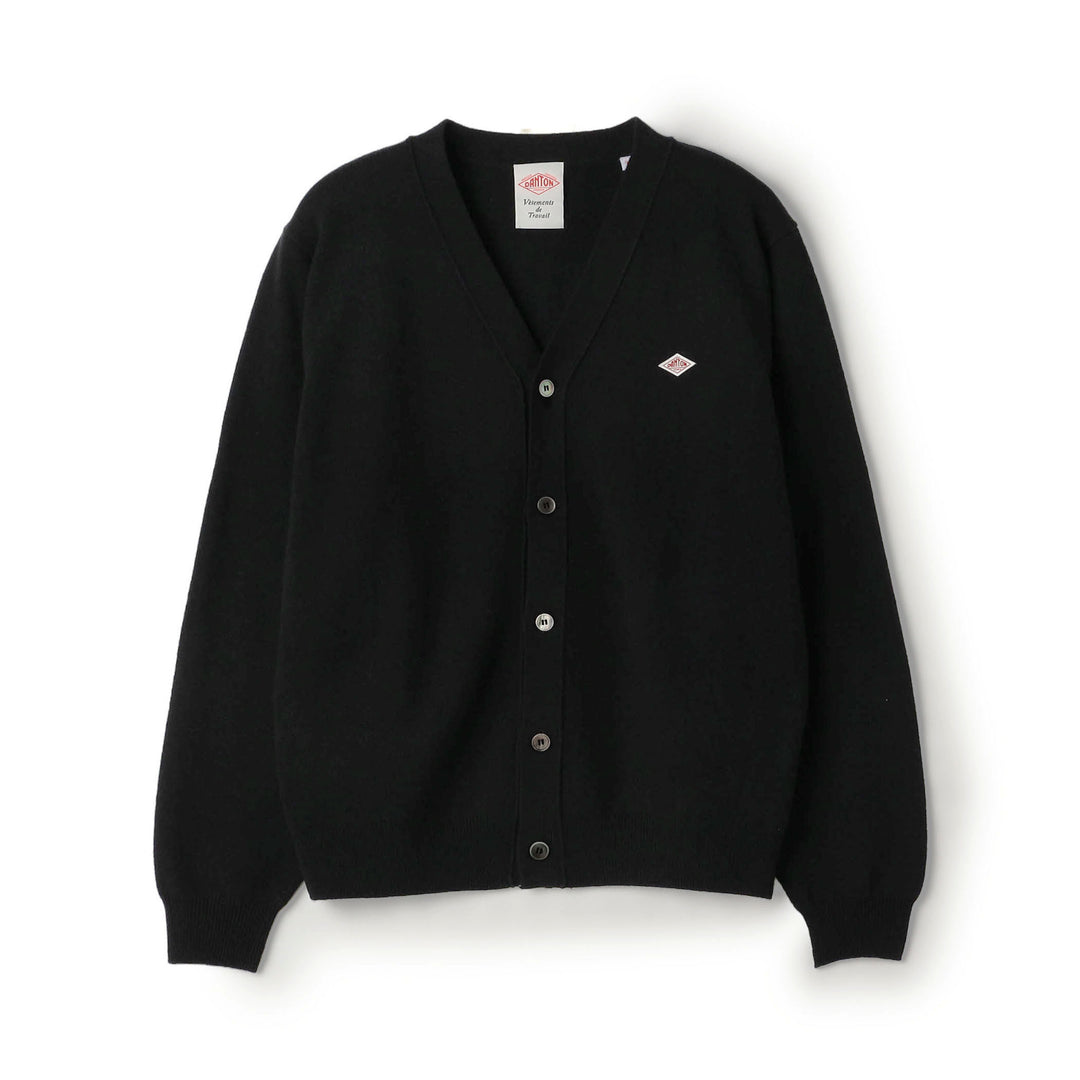 Men's Lambswool V-Neck Knit Cardigan