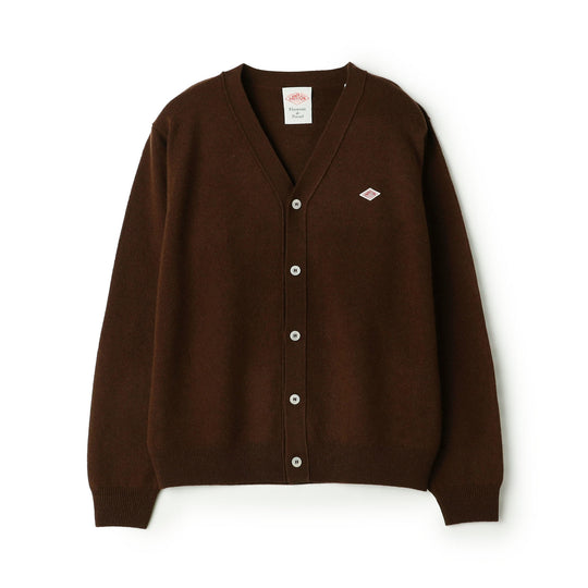 Men's Lambswool V-Neck Knit Cardigan