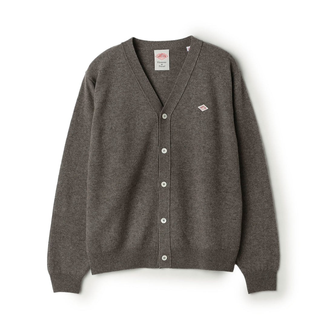 Men's Lambswool V-Neck Knit Cardigan