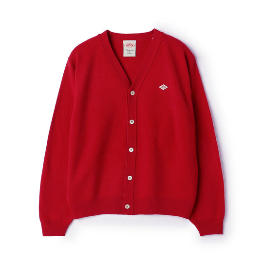 Men's Lambswool V-Neck Knit Cardigan