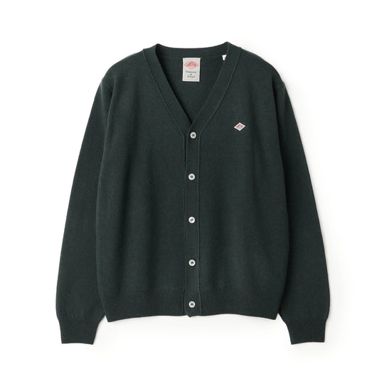 Men's Lambswool V-Neck Knit Cardigan