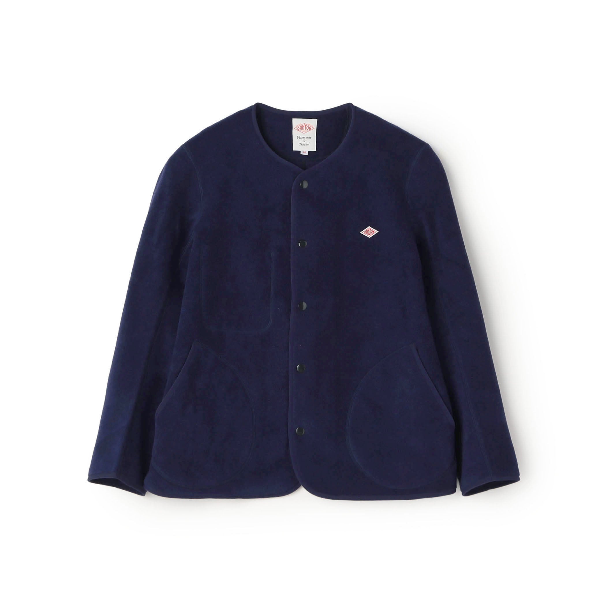 DANTON フード付きネイビーコート JACKETS | DANTON OFFICIAL WEBSITE