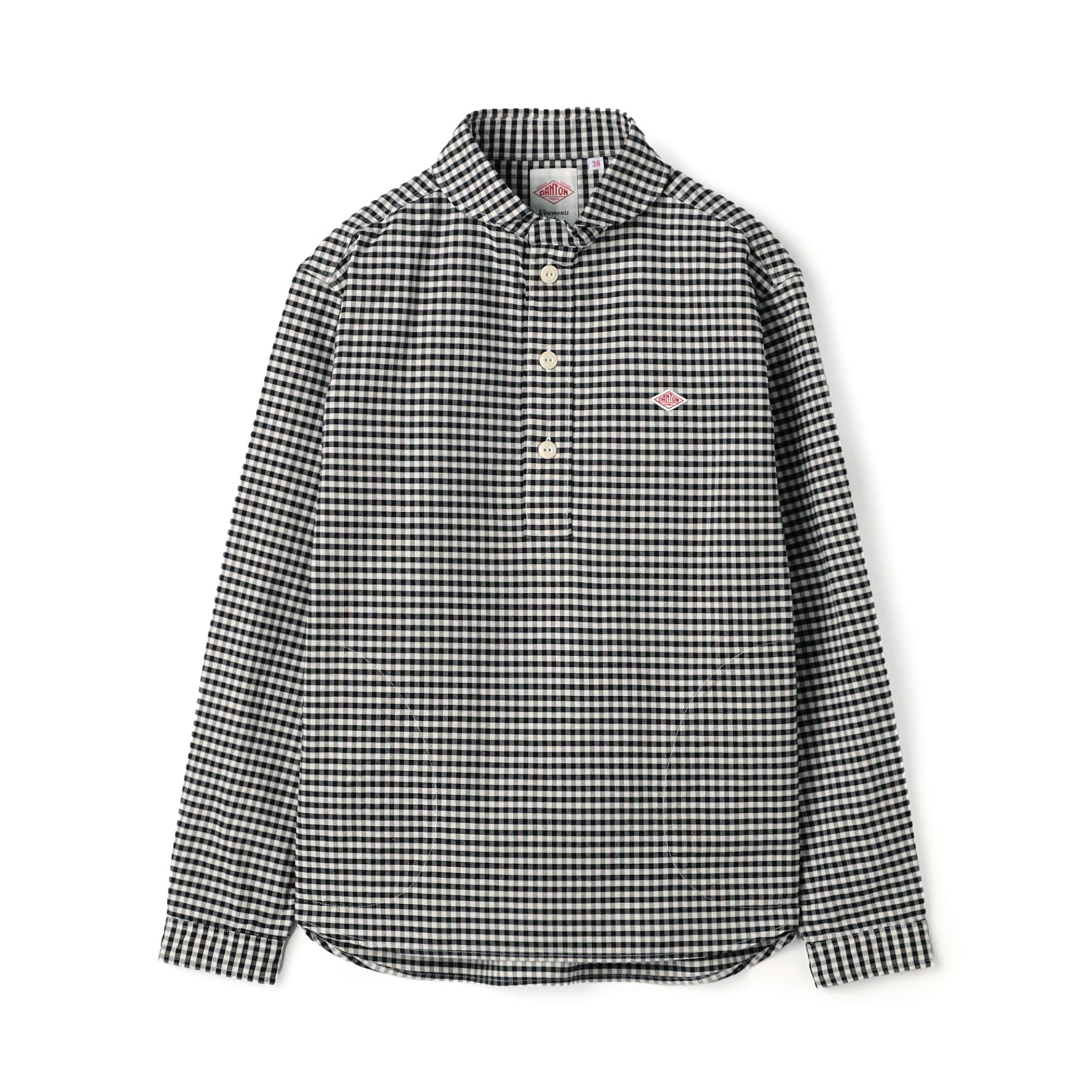 Men's Oxford Round Collar Pullover Shirt Pattern – DANTON