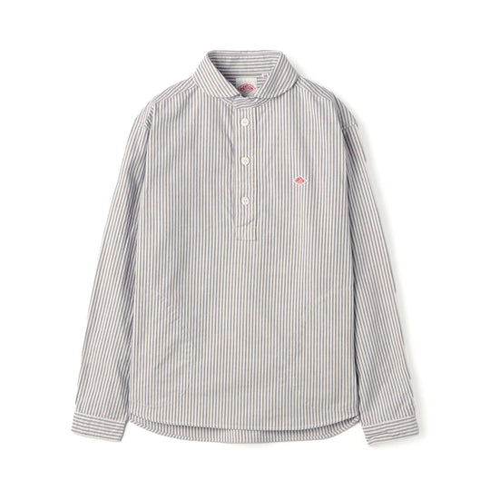Men's Oxford Round Collar Pullover Shirt Pattern