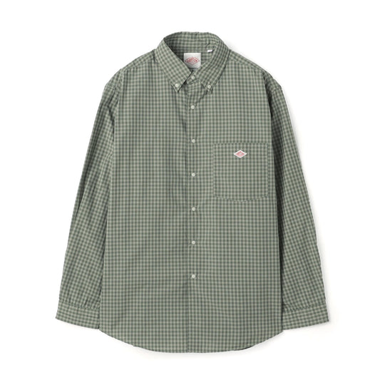 Men's Cotton Twill Button-Down Shirt