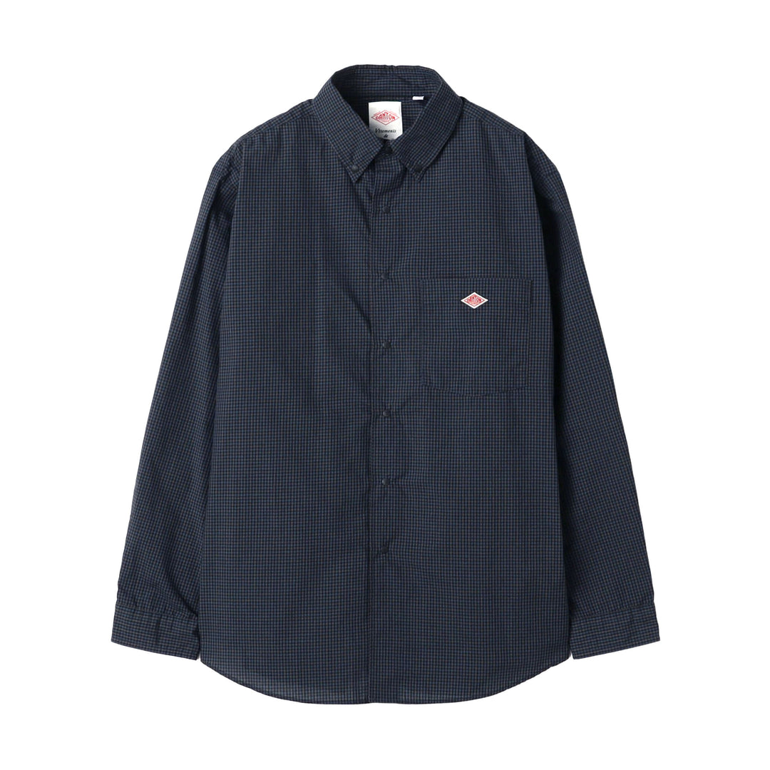 Men's Cotton Twill Button-Down Shirt