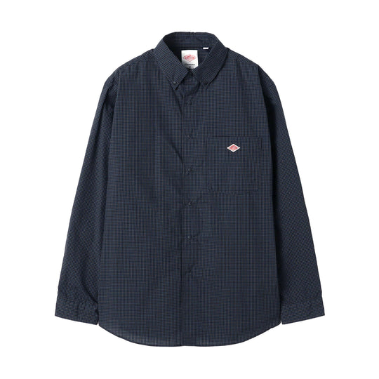 Men's Cotton Twill Button-Down Shirt