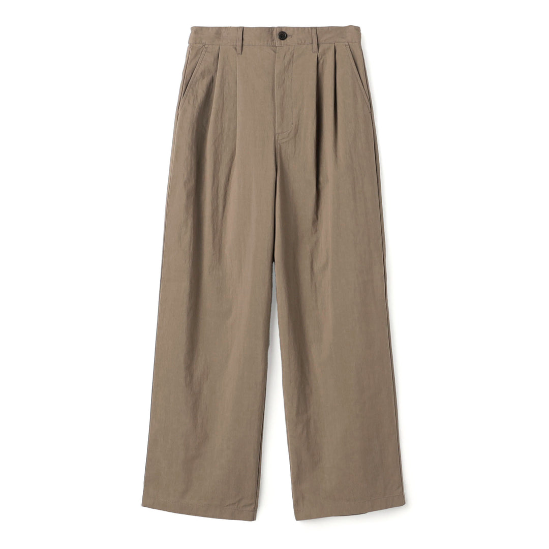 Men’s C/N Twill Double Pleated Easy Pants