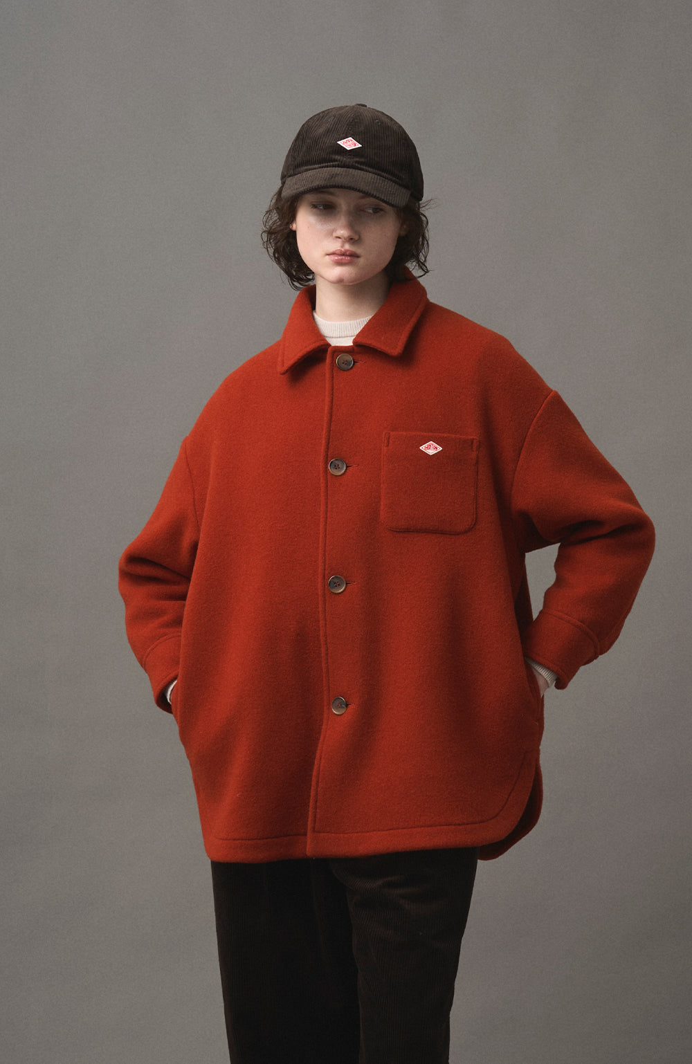 未使用☆和田颯 how Melton Coat Black 002 Da-iCE 未使用☆和田颯 how Melton Coat Black 002 Da-iCE 未使用☆和田颯 how