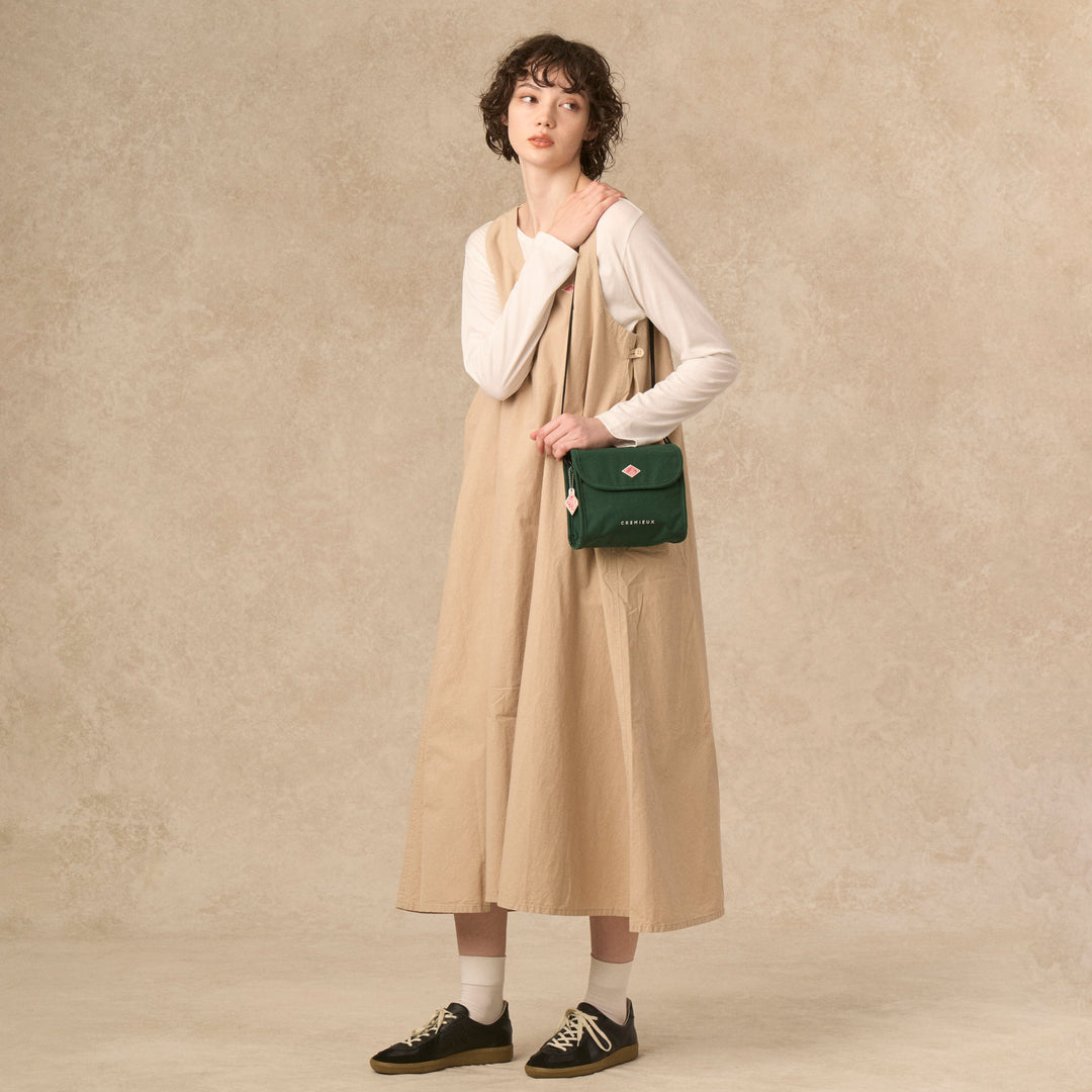 DANTON CORDURA CANVAS SHOULDER BAG、EREMIEUX、E