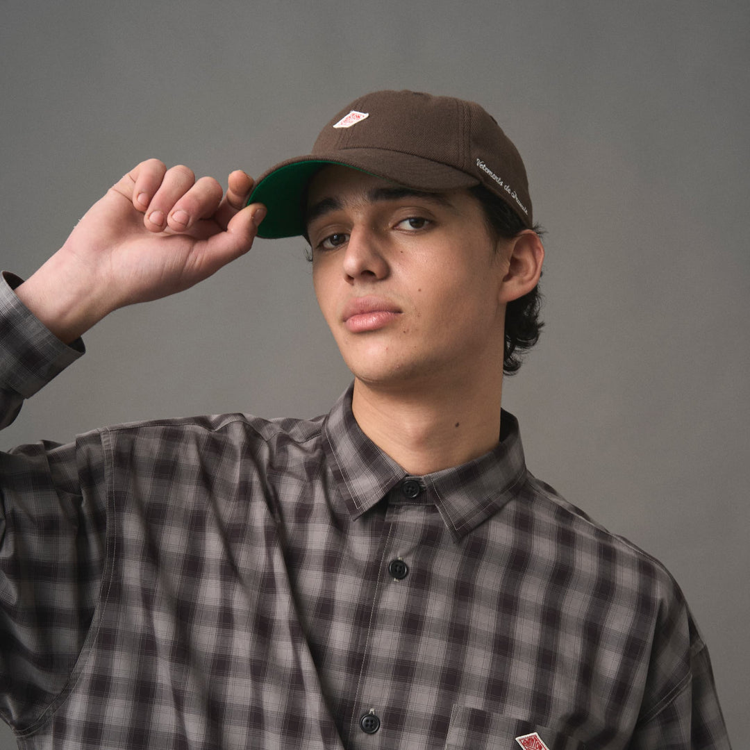 POLYESTER SERGE 6PANEL CAP