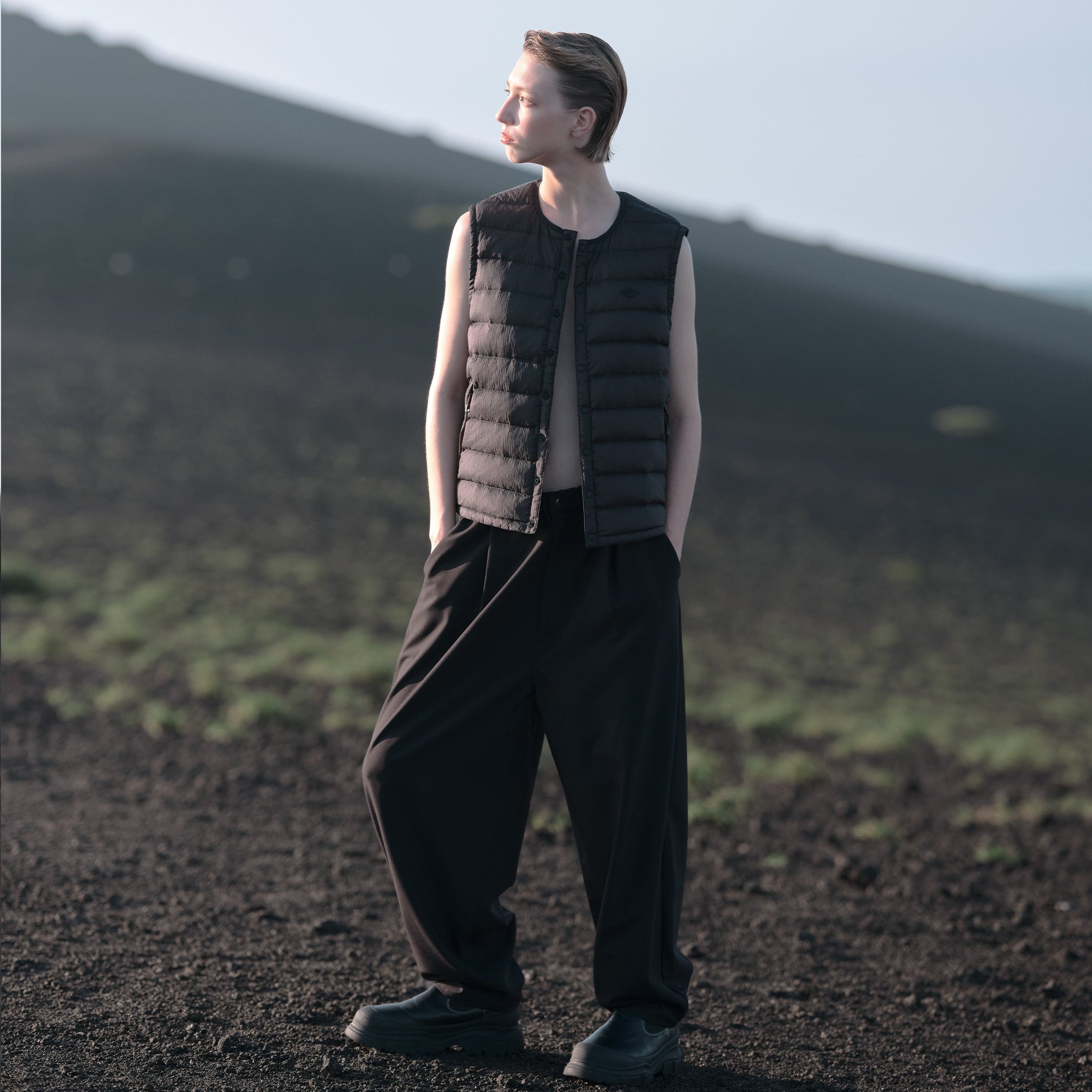 DANTON ダントンWOMEN'S HOODED DOWN VEST WOMEN'S CREWNECK INNER DOWN VEST｜VEST｜DANTON(ダントン