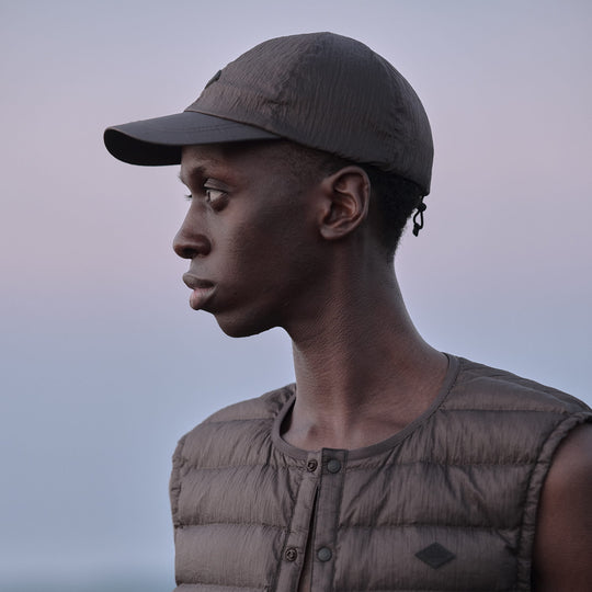 NYLON TAFFETA 6PANEL CAP