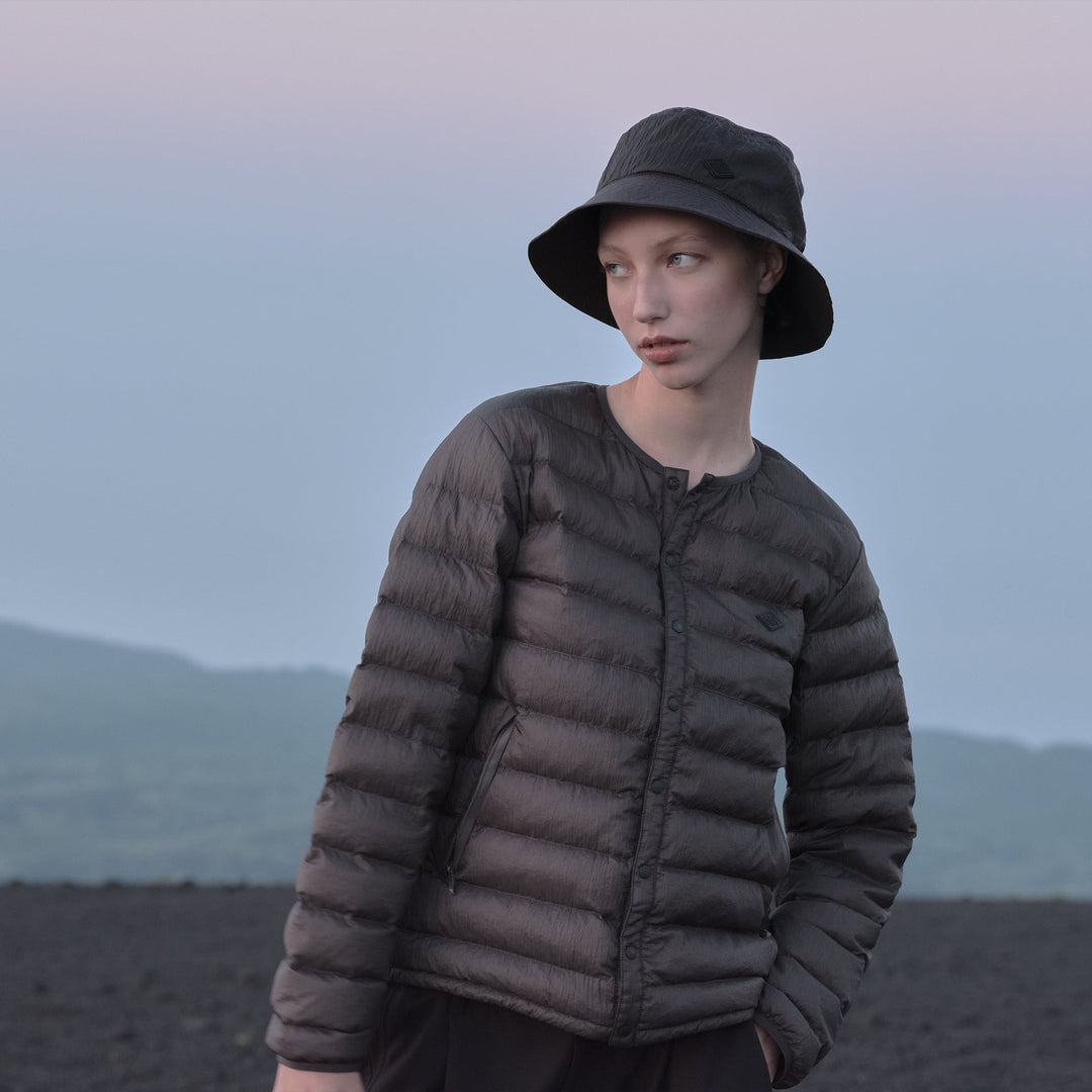 NYLON TAFFETA BUCKET HAT