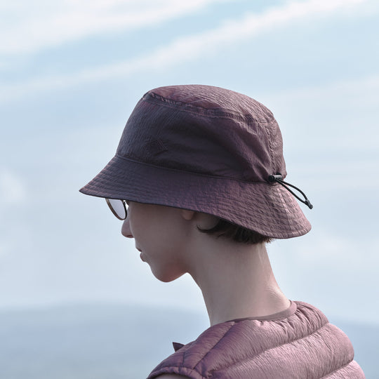 NYLON TAFFETA BUCKET HAT
