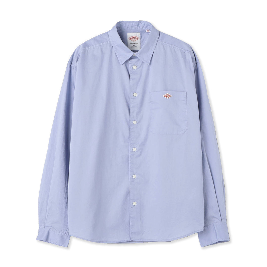 Men's High Count Twill Work Shirt