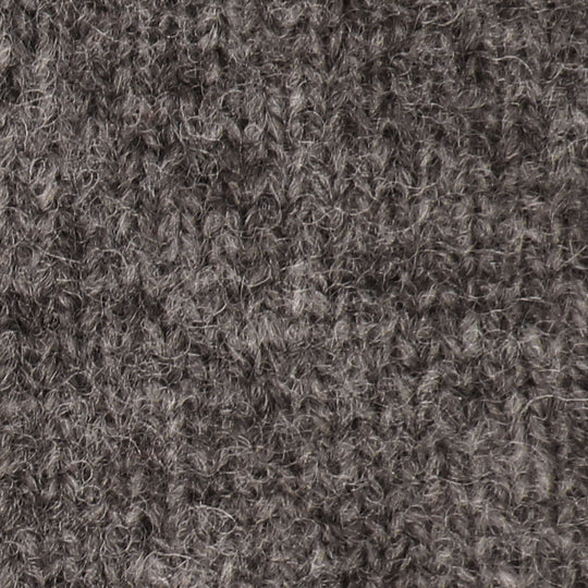 WOMEN'S LAMBSWOOL CREW NECK KNIT CARDIGAN