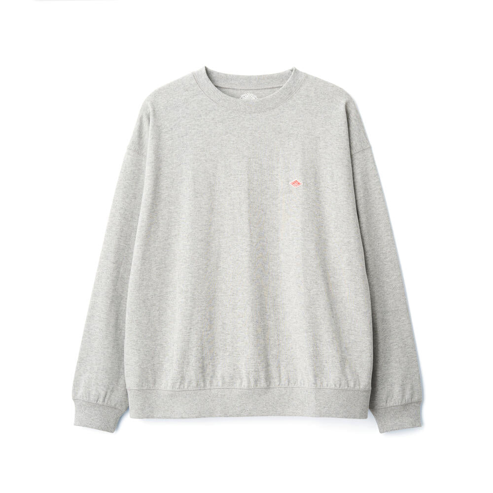 DANTON MEN'S PLAIN LONG SLEEVE T-SHIRT RIB