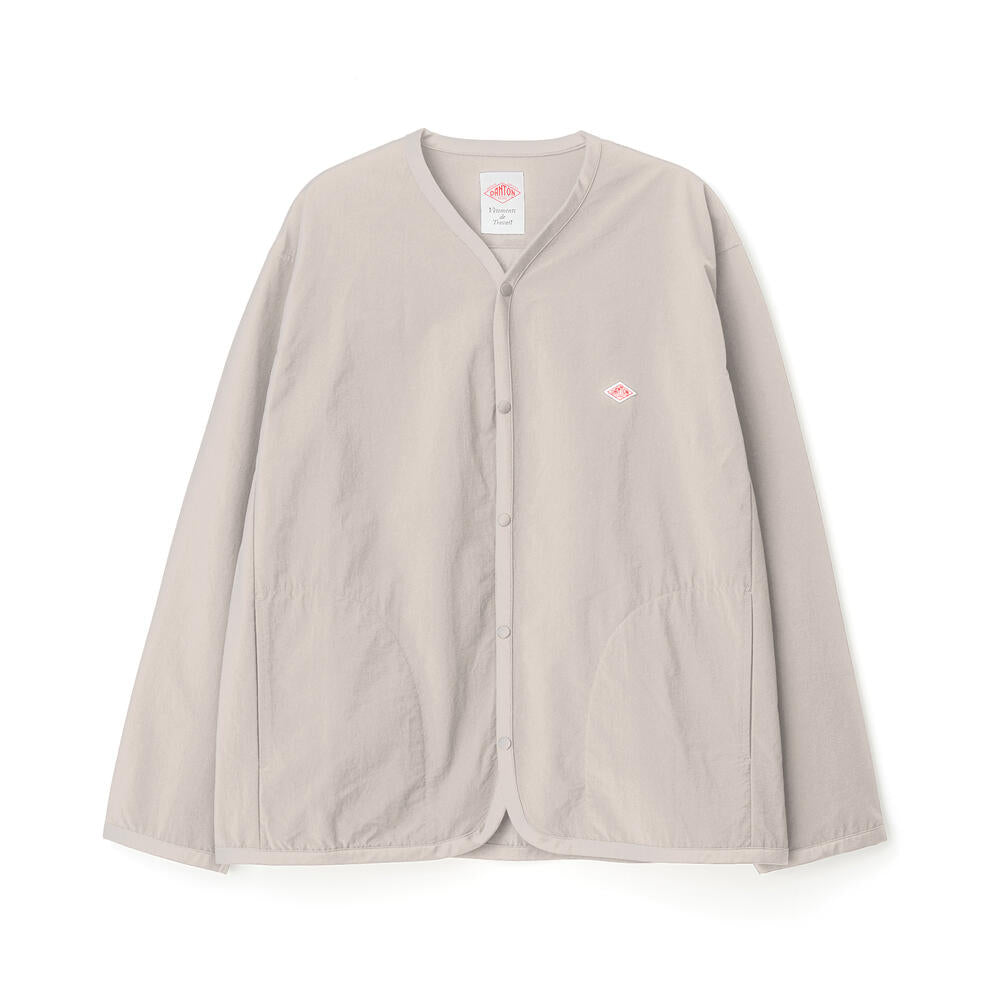 DANTON WOMEN'S POLYESTER DOUBLE CLOTH SHIRT CARDIGAN