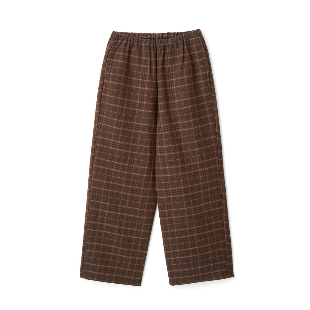 DANTON WOMEN'S WOOL EASY STRAIGHT PANTS
