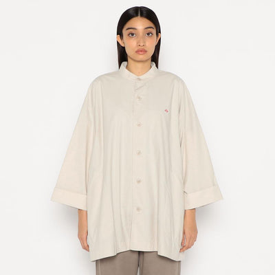WOMEN'S COTTON WEATHER STAND UP COLLAR LONG JACKET
