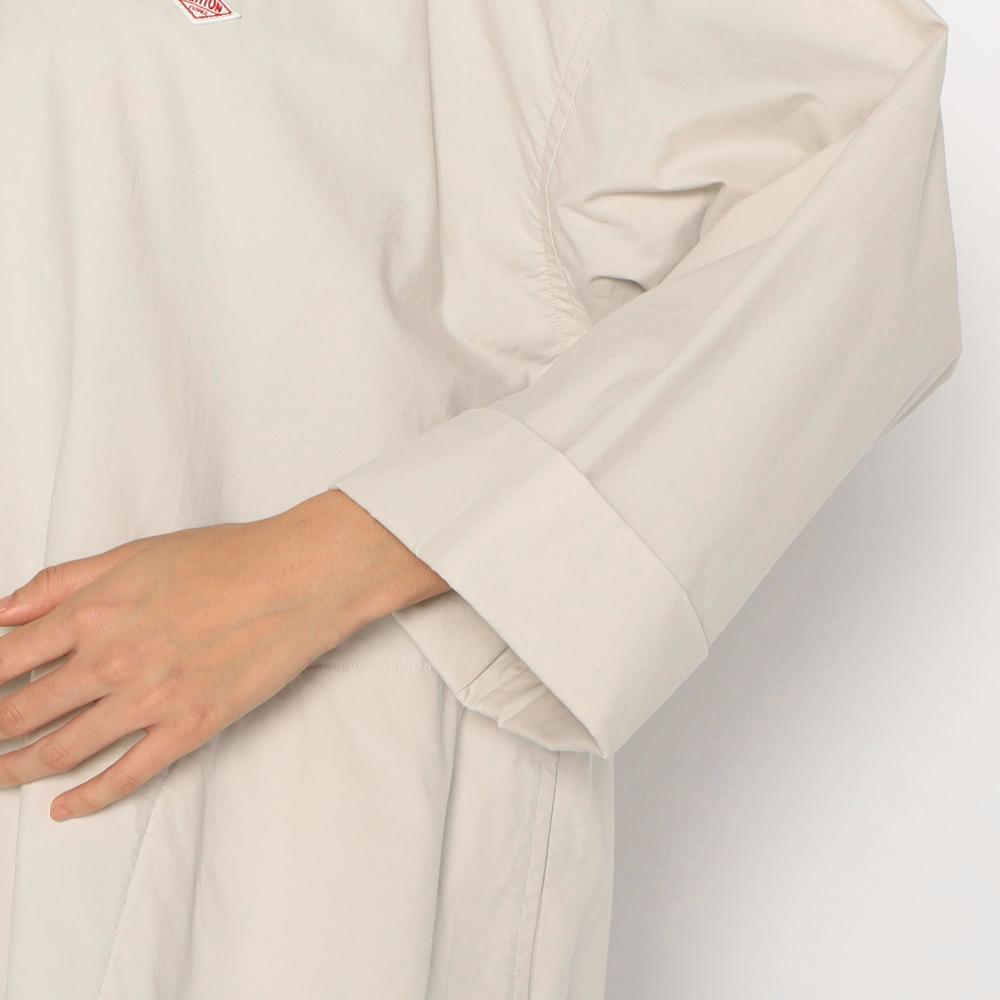 WOMEN'S COTTON WEATHER STAND UP COLLAR LONG JACKET