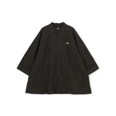 WOMEN'S COTTON WEATHER STAND UP COLLAR LONG JACKET