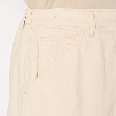 WOMEN'S COTTON TWILL WIDE SKIRT