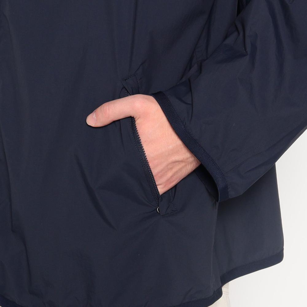 MEN'S NYLON TUSSER COLLARLESS JACKET