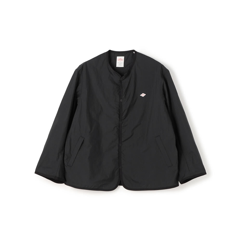 MEN'S NYLON TUSSER COLLARLESS JACKET